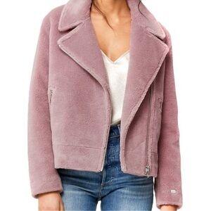 Soia & Kyo Mauve Teddy Jacket